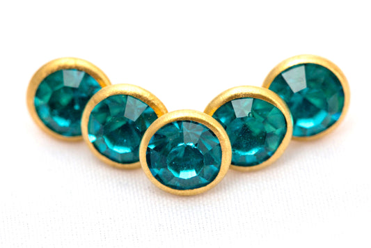 8mm Crystal Rivets - 50ct