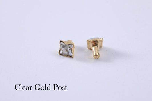 Square Crystal Rivets
