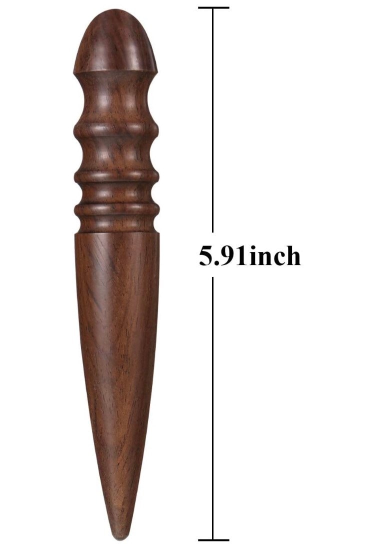 4pc edge beveled set with sandpaper and beeswax for leather edge finishing