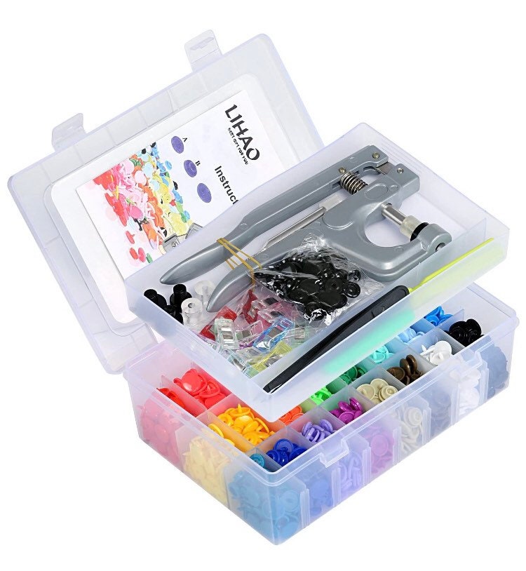 T5 Kam Snap Kit with Easy Set Pliers - 380 snaps with tools and carry case