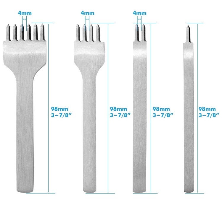 Leather sewing kit - Leathercraft repair kit - Leatherworking stitching kit