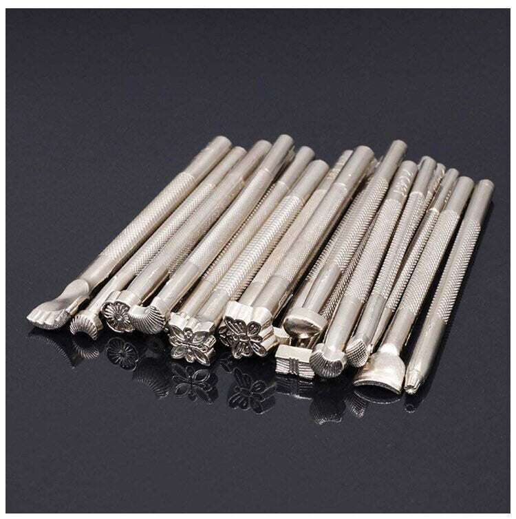 20pc Leather Stamp Tooling Kit