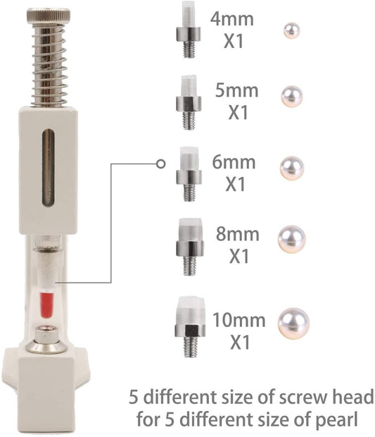 Pin Claw Pearl Setting Machine Kit - 5 sizes of Claw pin pearls and pearls!