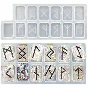 Rune symbol resin mold tray