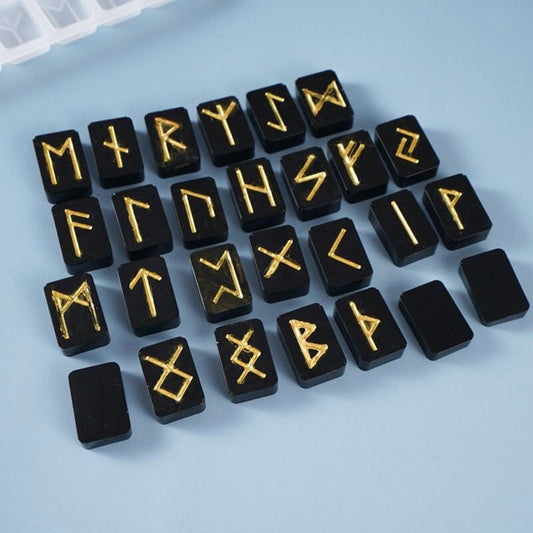Rune symbol resin mold tray
