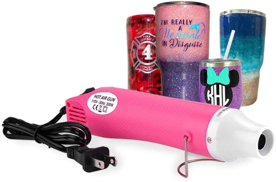 Bubble remover handheld heat tool for resin, paints, etc