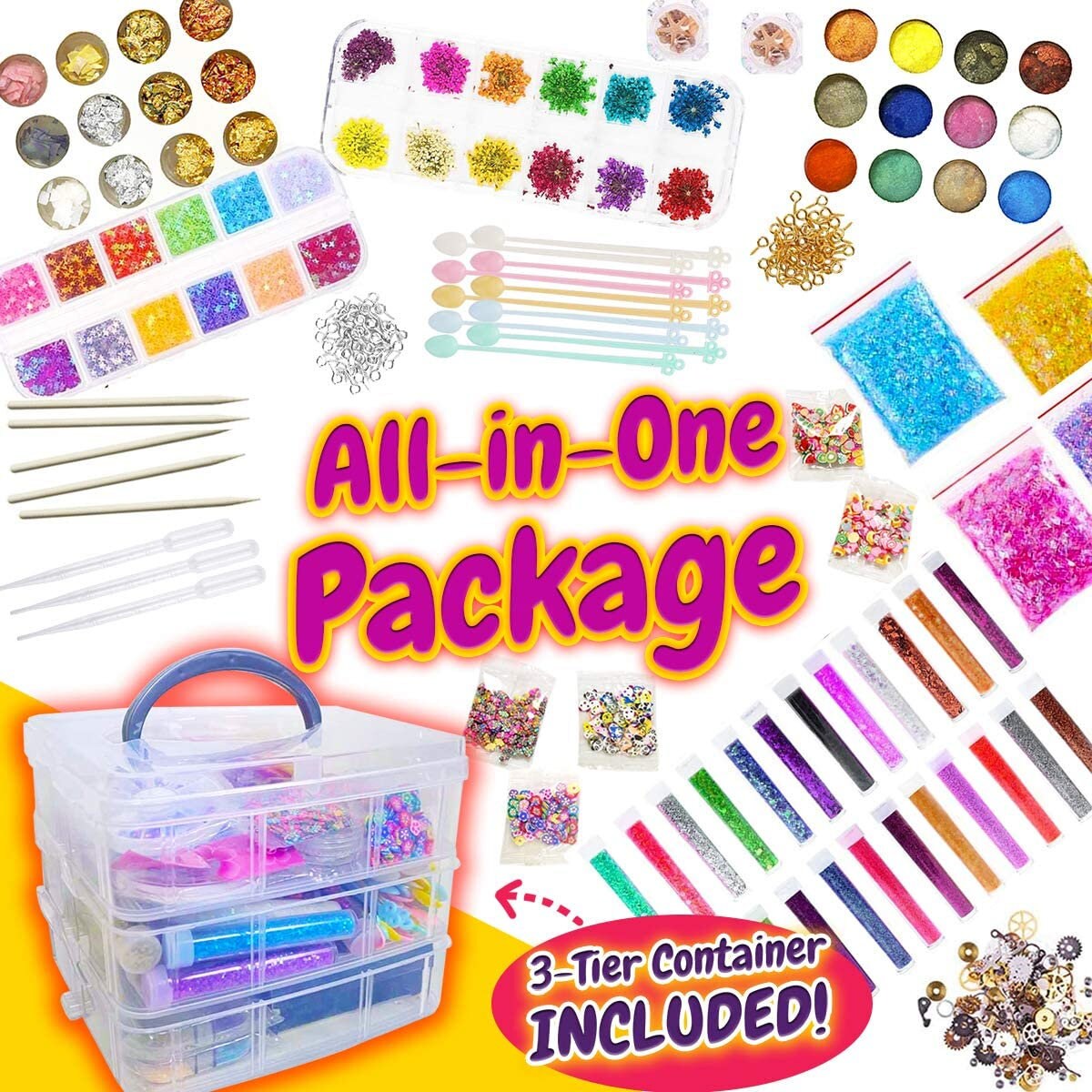 Resin Glitter Kit - Candle - Soap - Resin Decor