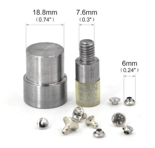 Crystal Rivet Hand Press Starter Kit with dies and crystals - 3700pcs!