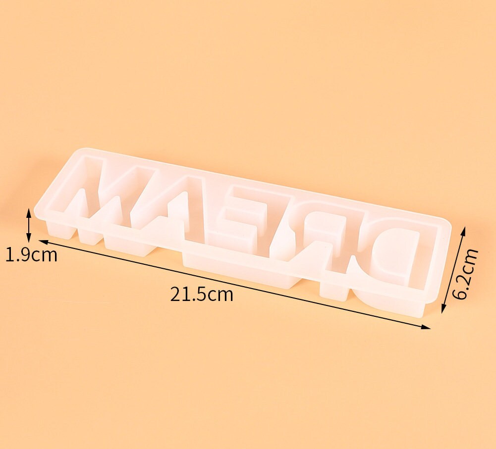 Dream resin mold kit - Large Word Kit DREAM home decor piece