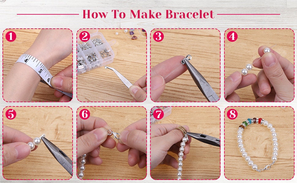 Jewelry Making Kit - Jewelry Pliers - Findings - Wire and Tools - Over 850pcs