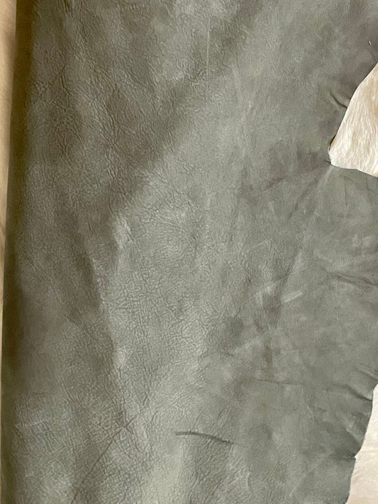 Military Chrome tanned Designer leather - Raw Leather - Wholesale Leather 3/4oz