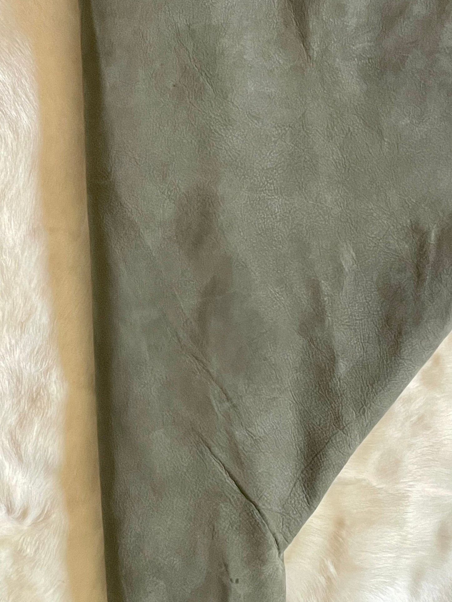 Military Chrome tanned Designer leather - Raw Leather - Wholesale Leather 3/4oz