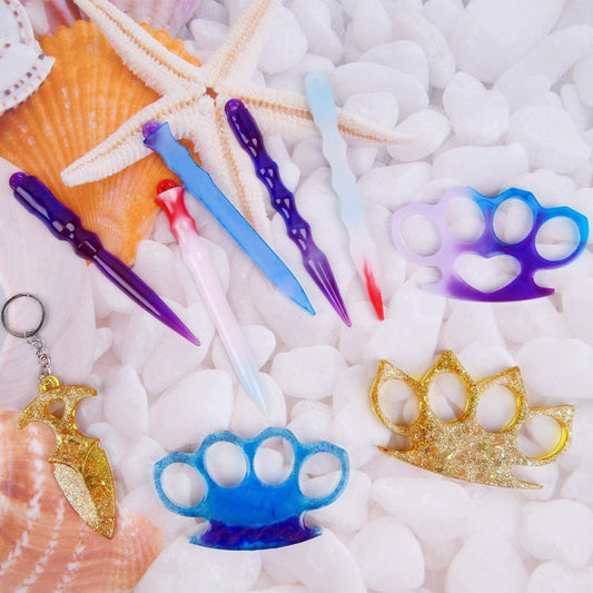 Self defense keychain mold kit - 77pcs!