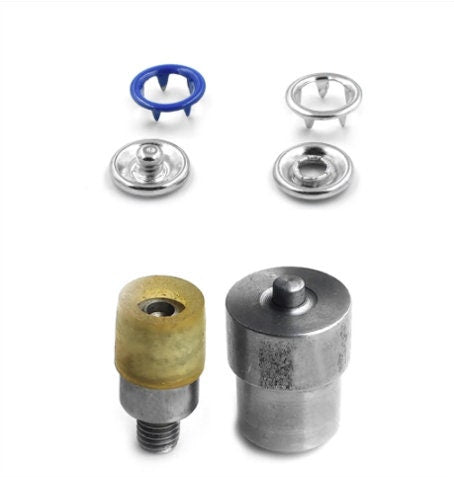 Prong Snap Fastener Press Die for Hand Press -9.5mm Dies for Setting Prong Snaps - Press Sold Separately