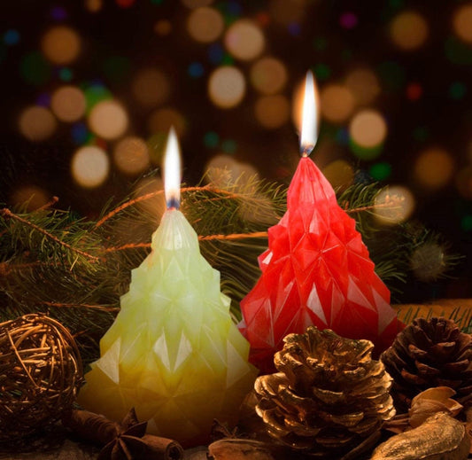 Christmas Tree Mold - Winter resin and candle silicone molds - Christmas silicone mold