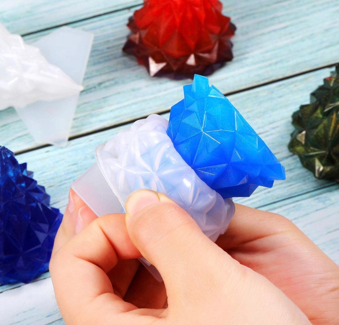 Christmas Tree Mold - Winter resin and candle silicone molds - Christmas silicone mold