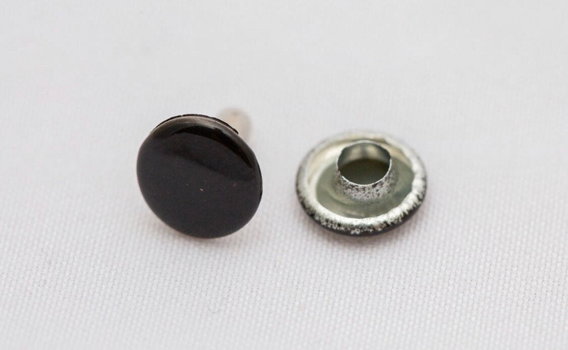 NEW Antique Copper Rivets for Leather - 50ct 4mm 6mm 8mm Cap Rivet Studs - Fast Shipping from USA!