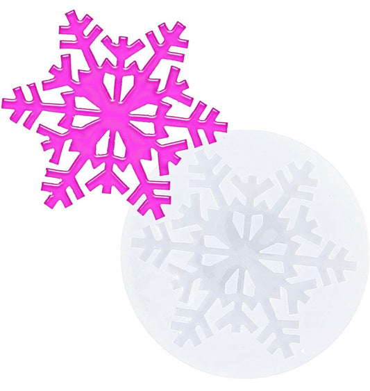 11pc Snowflake Mold - Winter resin molds - Christmas silicone mold