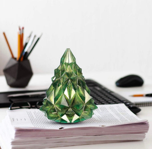 Christmas Tree Mold - Winter resin and candle silicone molds - Christmas silicone mold