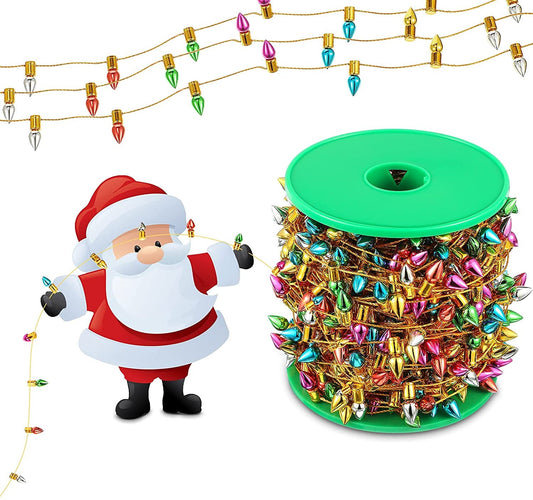 Mini Christmas Village Lights - Mini Lights for Christmas Villages, Dollhouses, Giftwrap, and Christmas Decor