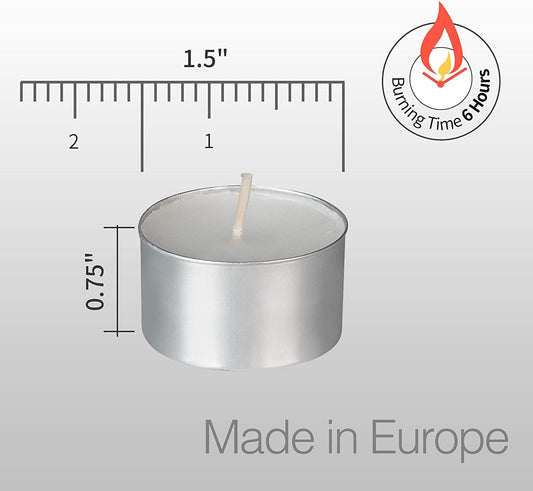 Tealight Candles | 20 ct | Valentine's Day Ideas | Candles for Votives | Romantic Candles