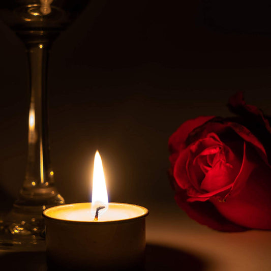 Tealight Candles | 20 ct | Valentine's Day Ideas | Candles for Votives | Romantic Candles