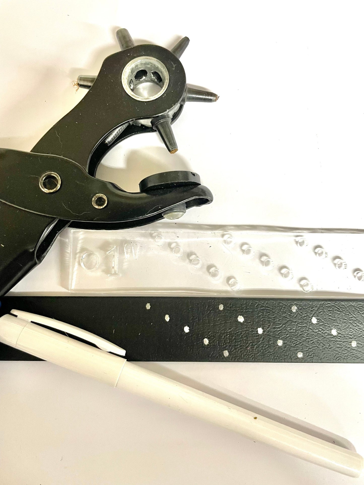 Crystal Rivet Pattern - Acrylic Leather template - Leather pattern - spacing guides