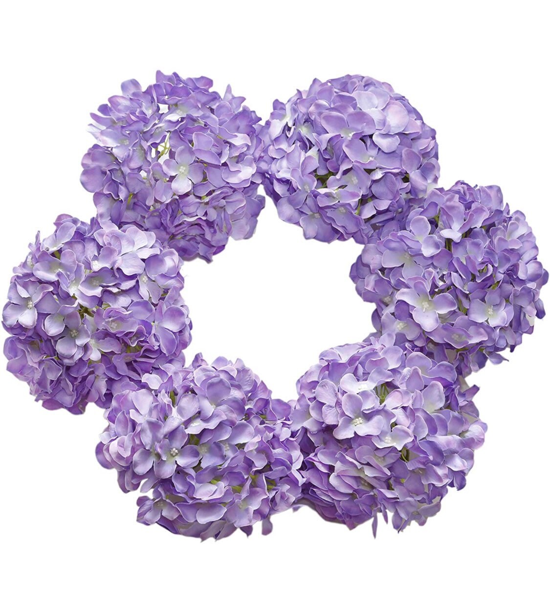 Hydrangea Flowers - Bridesmaid Bouquet - Silk Flowers - Wedding Decor - Hydrangea Floral Stems w/ removable stem - Great for wedding flowers