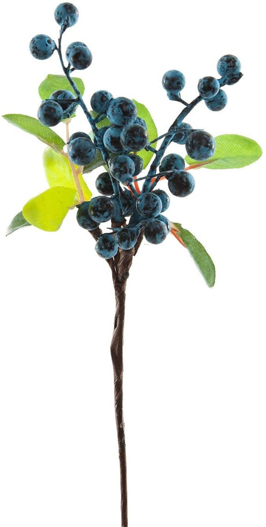Blueberry Stems - Artificial Blueberries - Summer Home Decor - Summer floral stems