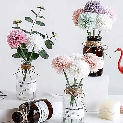 Mums - Silk Chrysanthemum Flowers - Chrysanthemums - Artificial Flowers - Spring Floral Stems - Great for Mother's Day!