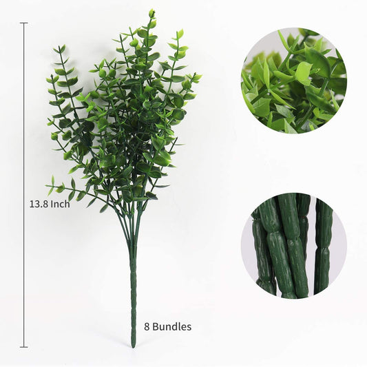 Artificial Greenery - Bouquet Filler - Eucalyptus Leaves - Eucalyptus Stems - Floral Stems - Spring Home Decor