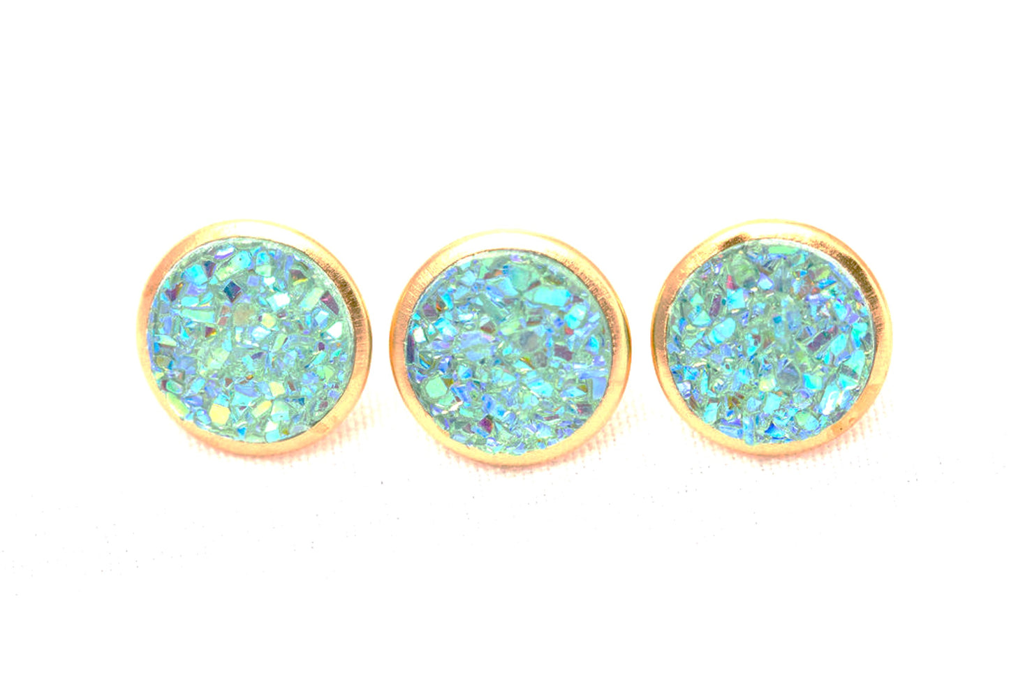 Drusy Crystal Rivets - 9mm Crystal Rivets - NEW COLORS - Only found here!