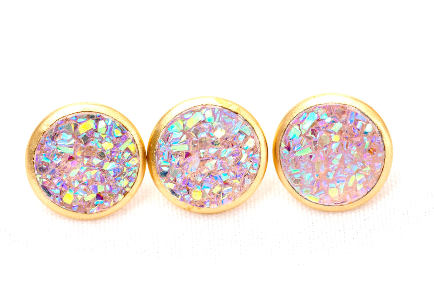 Drusy Crystal Rivets - 9mm Crystal Rivets - NEW COLORS - Only found here!