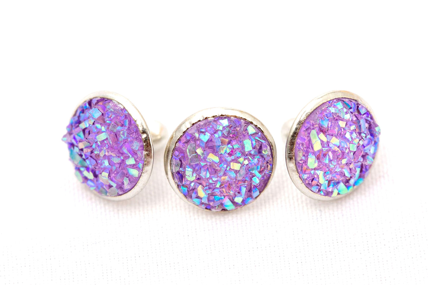 Drusy Crystal Rivets - 9mm Crystal Rivets - NEW COLORS - Only found here!