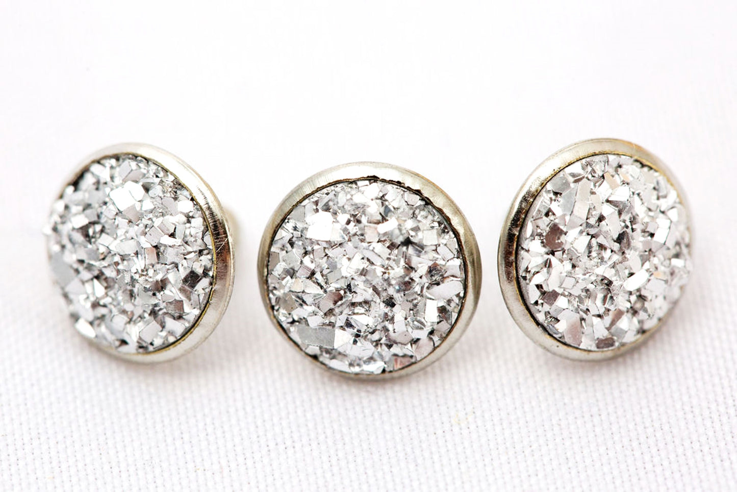 Drusy Crystal Rivets - 9mm Crystal Rivets - NEW COLORS - Only found here!