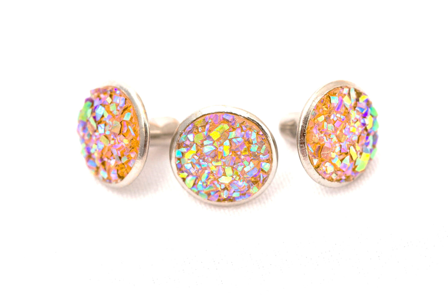 Drusy Crystal Rivets - 9mm Crystal Rivets - NEW COLORS - Only found here!
