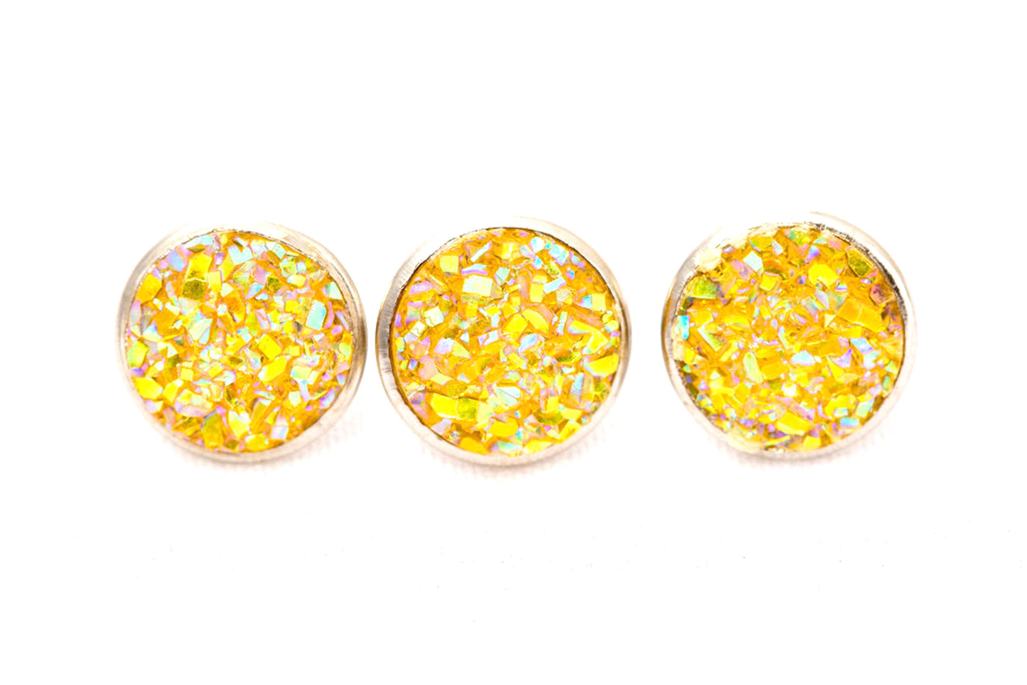 Drusy Crystal Rivets - 9mm Crystal Rivets - NEW COLORS - Only found here!