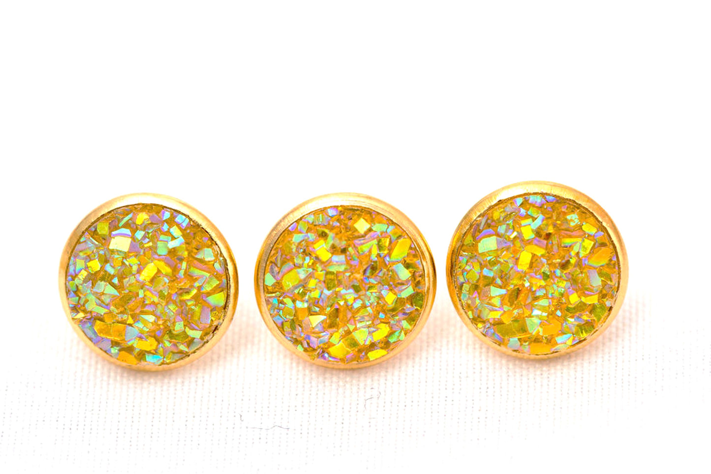 Drusy Crystal Rivets - 9mm Crystal Rivets - NEW COLORS - Only found here!