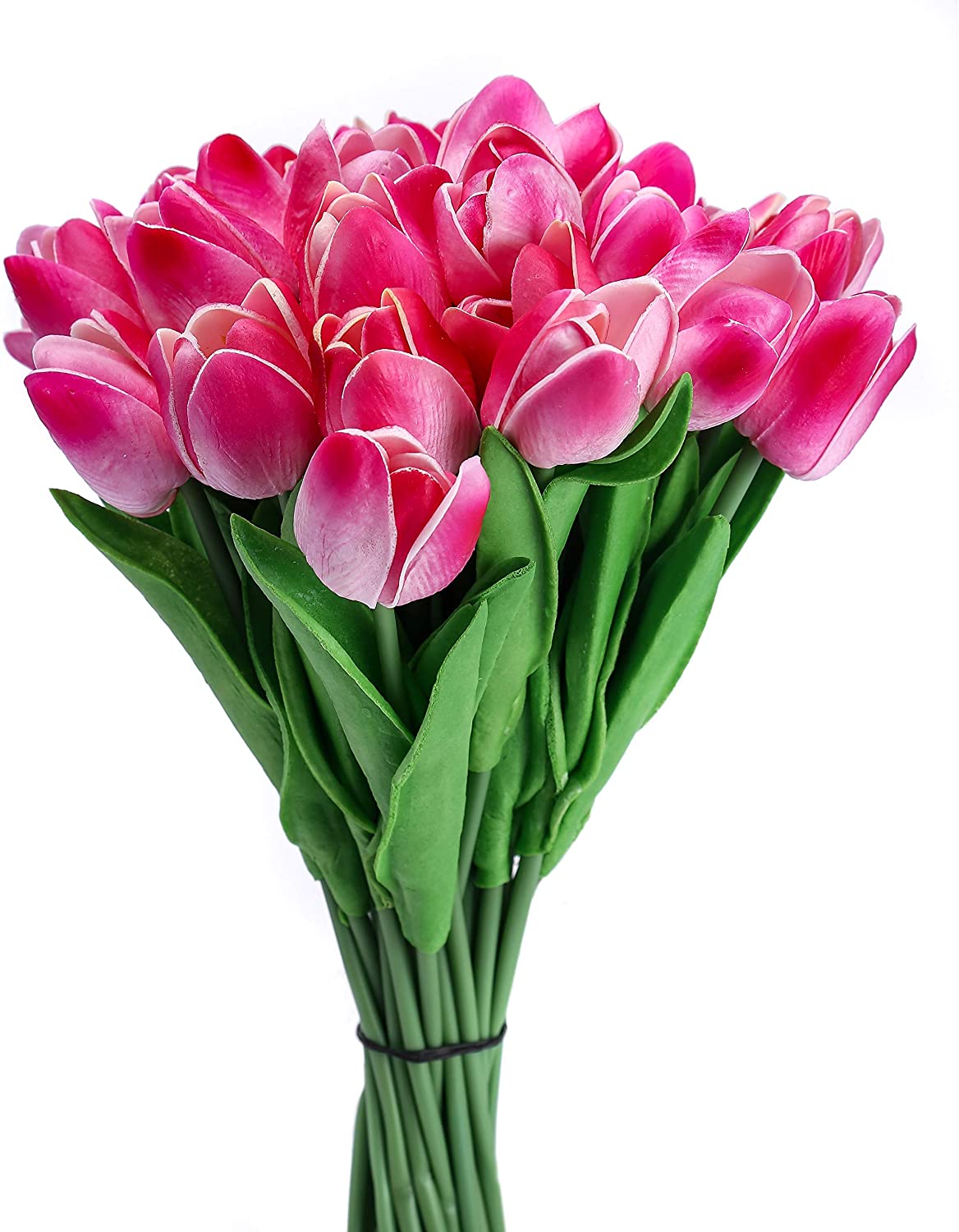 Tulip Spring Flowers - Tulips - Real Touch Tulips - Artificial Flowers - Floral Stems - Artificial Tulips