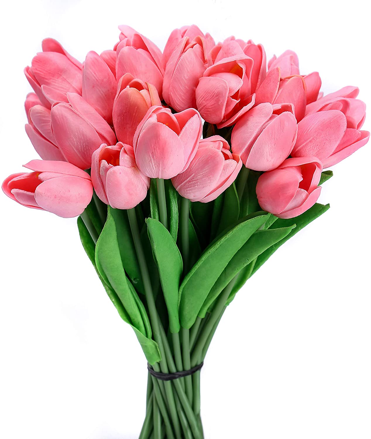 Tulip Spring Flowers - Tulips - Real Touch Tulips - Artificial Flowers - Floral Stems - Artificial Tulips