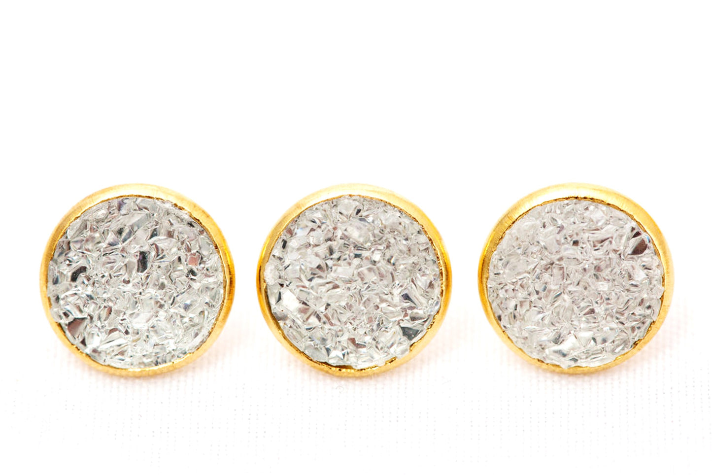 Drusy Crystal Rivets - 9mm Crystal Rivets - NEW COLORS - Only found here!