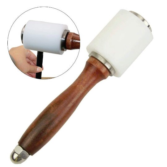 Cap Rivet Setter - Eyelet Grommet Setter - 4-5-6-8-10-12-15mmsizes with hole punch, awl, and mallet options