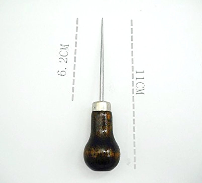 Crystal rivet setter - Cap Rivet Setter - 4-6-8mm sizes with hole punch, awl, and mallet options