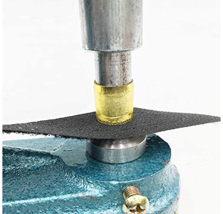 Heavy-Duty Spring Impact Press Tool For Eyelets & Rivets – Perfect For Tarps, Banners, Canvas