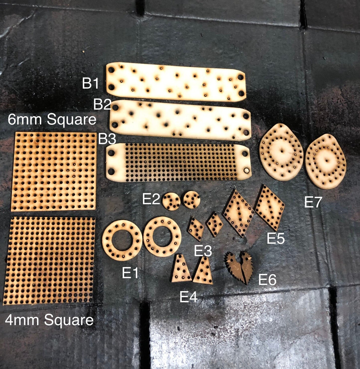 DIY Mandala Dot Diamond Art - Leather kits for Wall Decor, Earrings, Bracelets, and Appliques