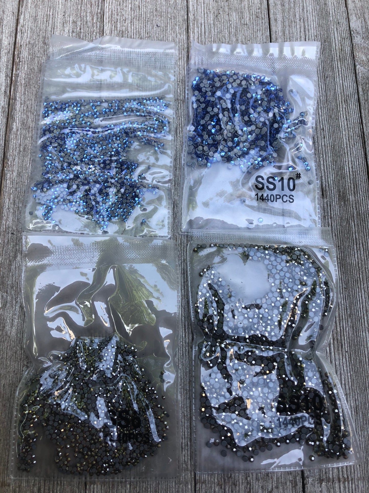 Hot fix rhinestones 1440ct and applicator tool