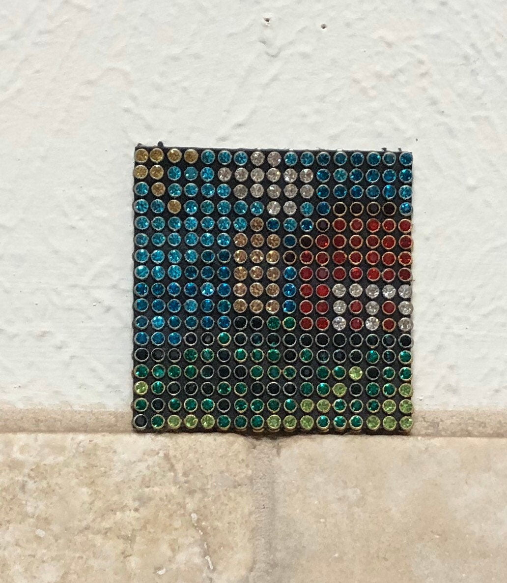 DIY Mandala Dot Diamond Art - Leather kits for Wall Decor, Earrings, Bracelets, and Appliques