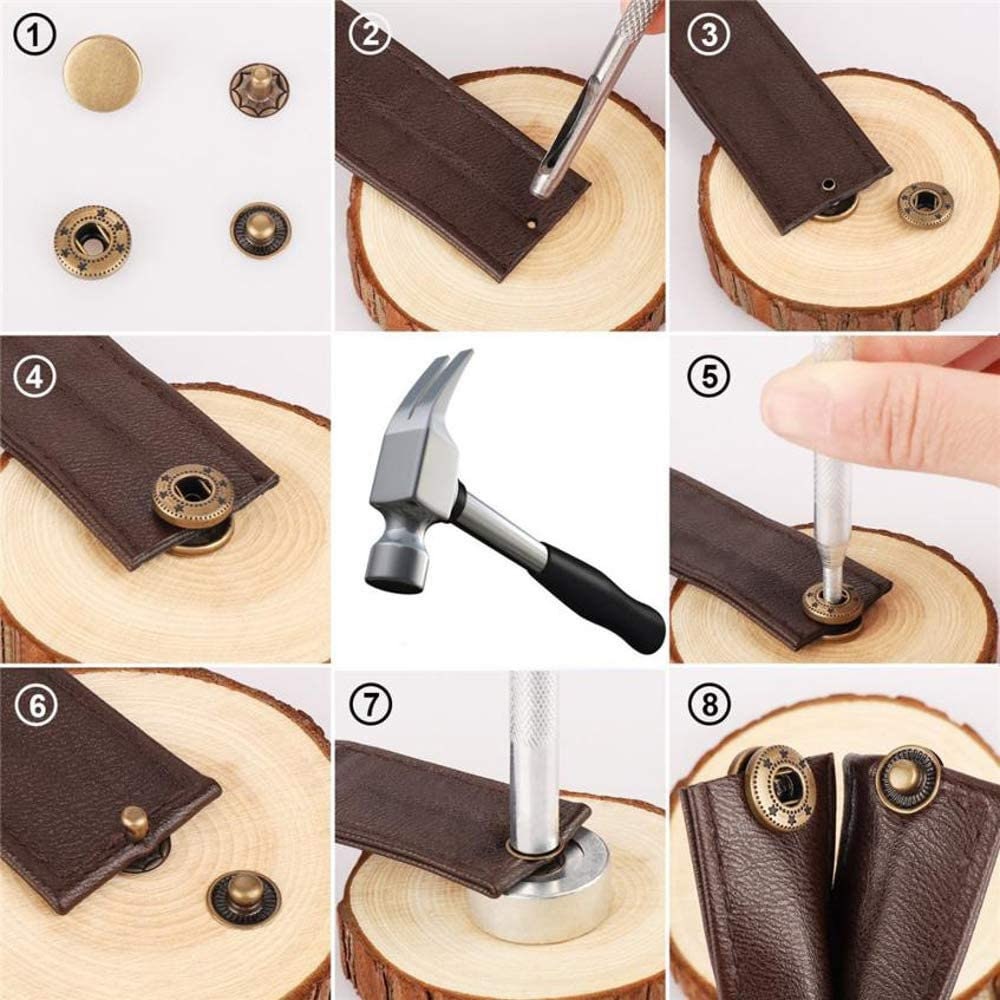 Spring Snap Kit - 80 and 120 snap kits with tools and carry case