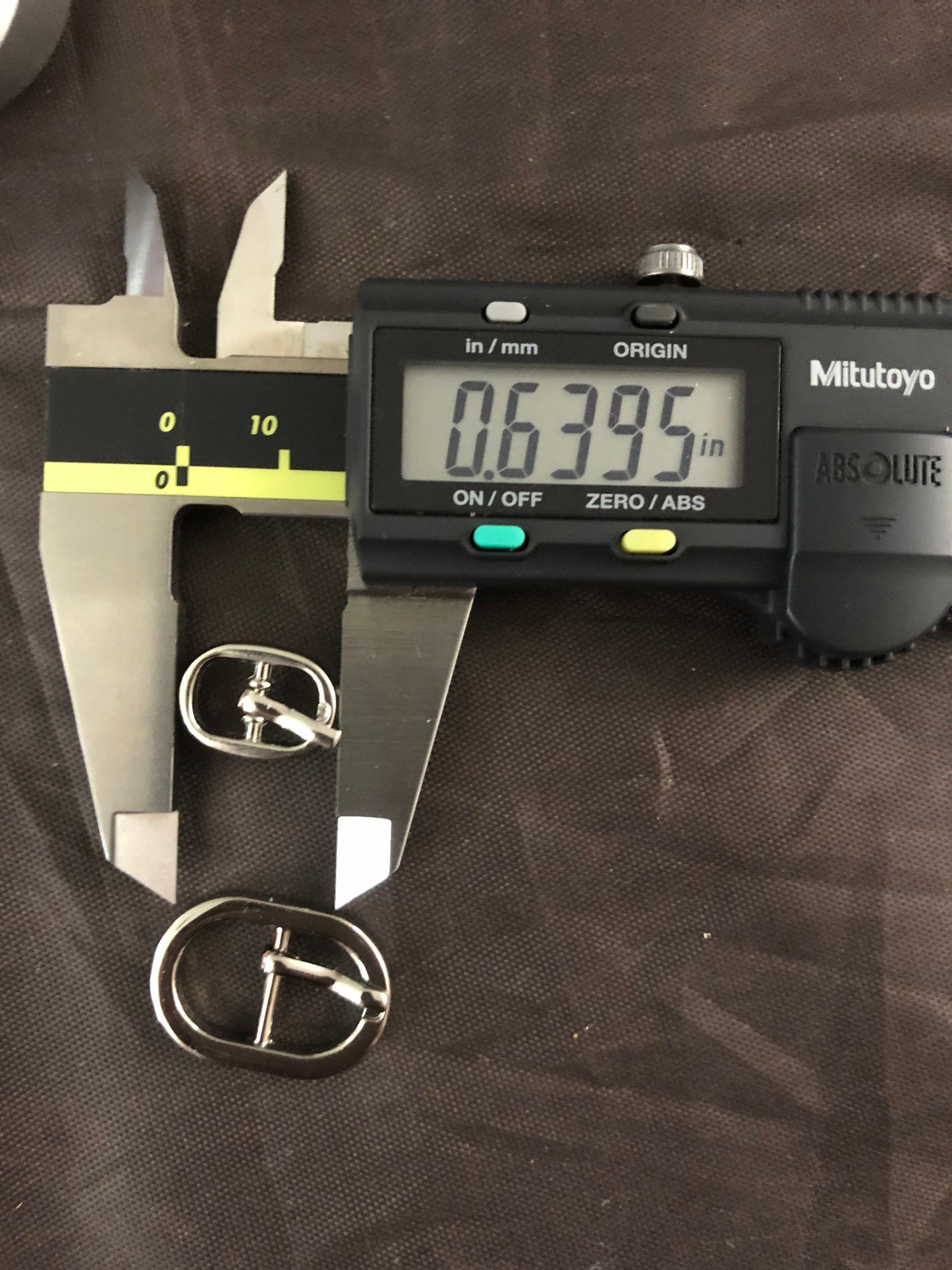 Tiny doll buckles 1/4” buckles for dollmaking and small projects