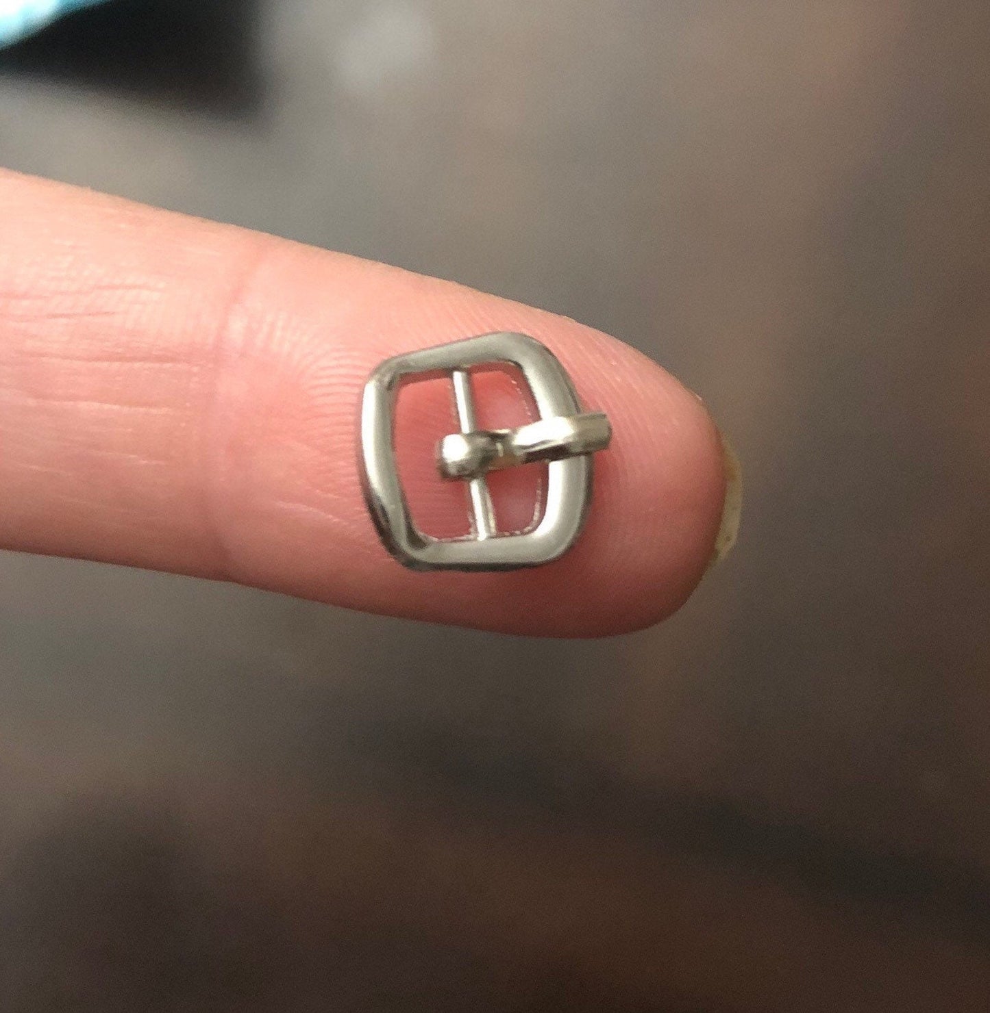 Tiny doll buckles 1/4” buckles for dollmaking and small projects